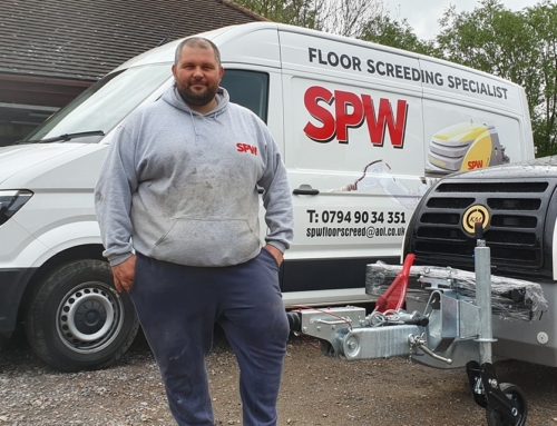 SPW Floor Screed and their new Mörtel Meister 5200 screed pump.